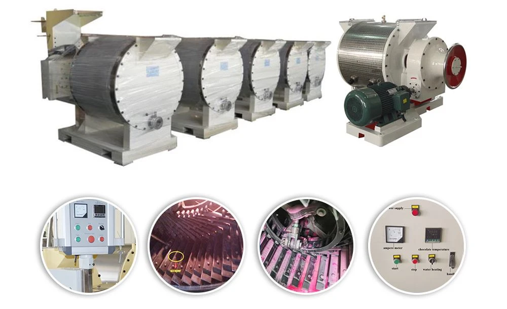 chocolate conch grinding machines' scraper