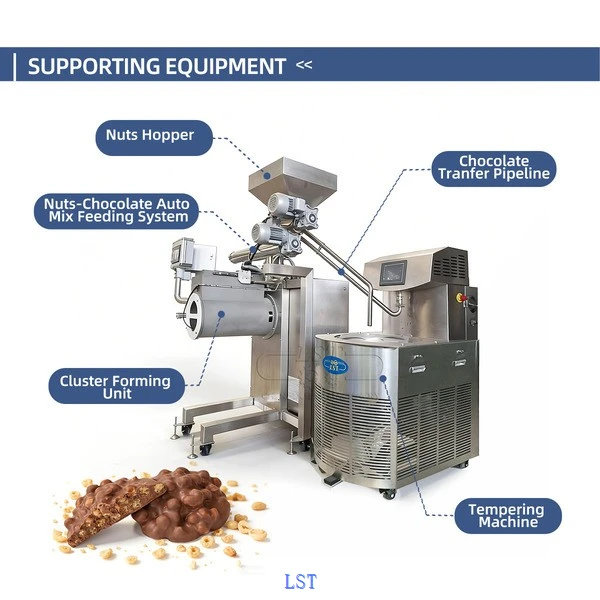 Revolutionize Your Confectionery Production With The Advanced Chocolate Cluster Machine price
