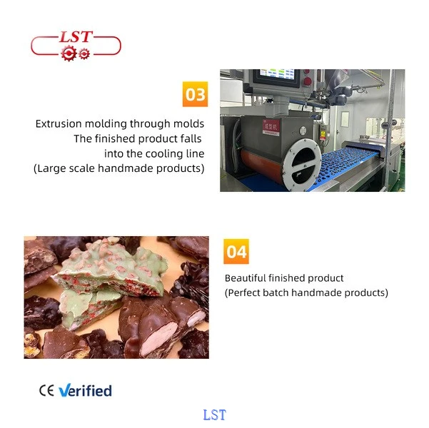 Revolutionize Your Confectionery Production With The Advanced Chocolate Cluster Machine factory